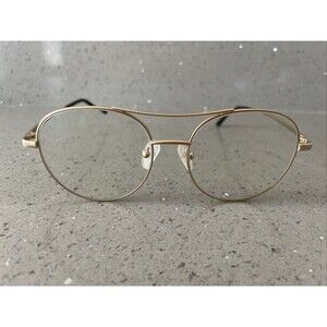 Eyebuydirect Cassini 51-16-142 C2 Golden Aviator Eyeglasses FRAMES ONLY